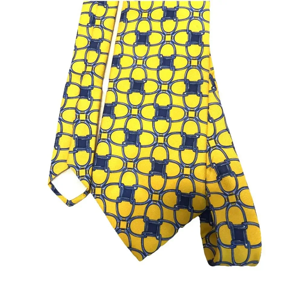 2 Ties brooks brothers yellow blue gorgeous fun design